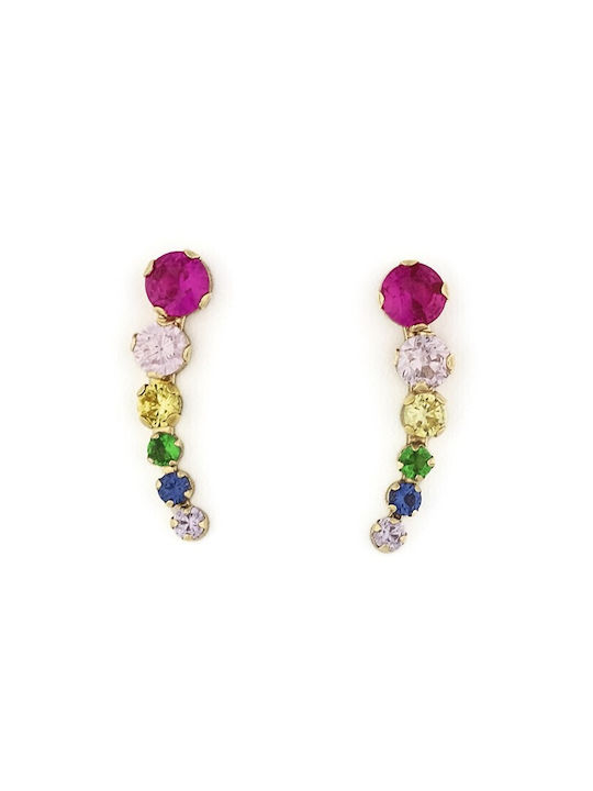 Vitopoulos Earrings made of Gold 9K