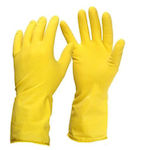 Oven Gloves Latex Yellow 2pcs