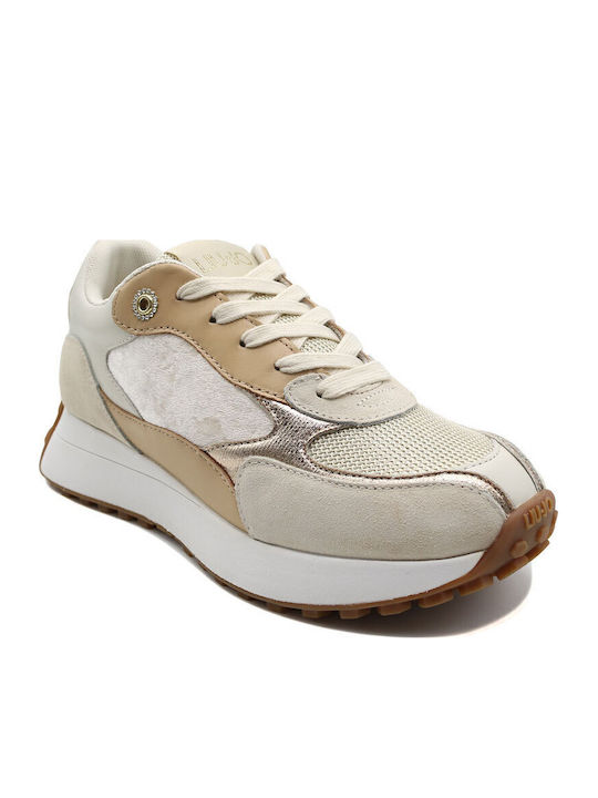 Liu Jo Lolo 11 Damen Sneakers Beige