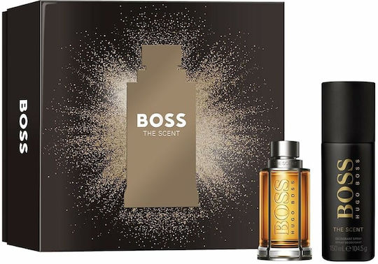 Boss The Scent Ανδρικό Σετ με Eau de Toilette 2τμχ