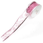 Christmas Ribbon Pink 1pc