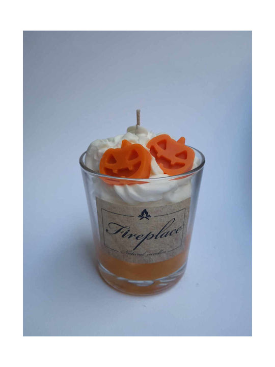 Pumpkin Halloween soy scented candle No2