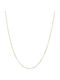 Mv Preziosa Goldene Kette Nacken 14K Länge 45cm