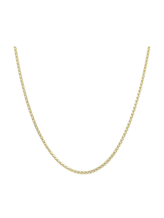 Mv Preziosa Gold Chain Neck 9K Length 55cm