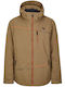 Ziener Toroa 224204-366 Männer Jacke aus für Ski & Snowboard Braun