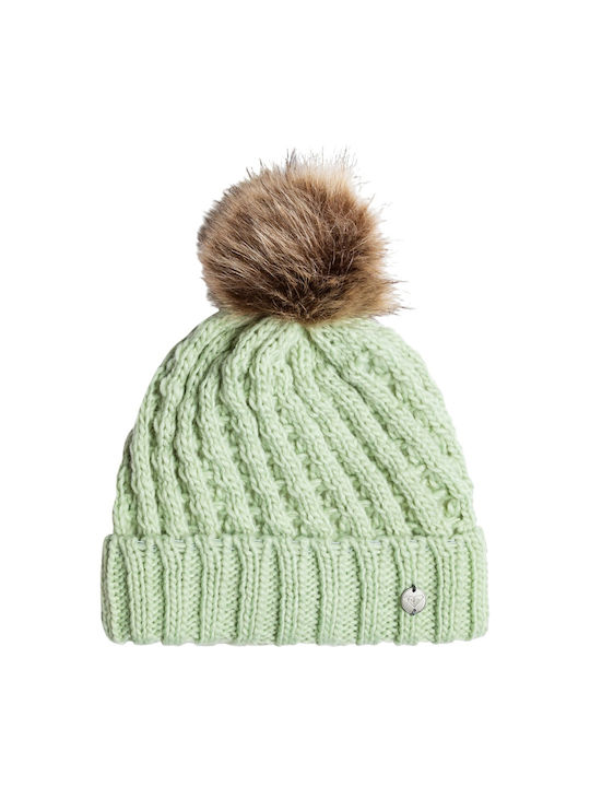 Roxy Kids Beanie Knitted Green