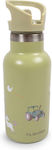 Filibabba Kids Water Bottle Stainless Steel Green