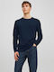 Long Sleeve Sweater Dark Blue