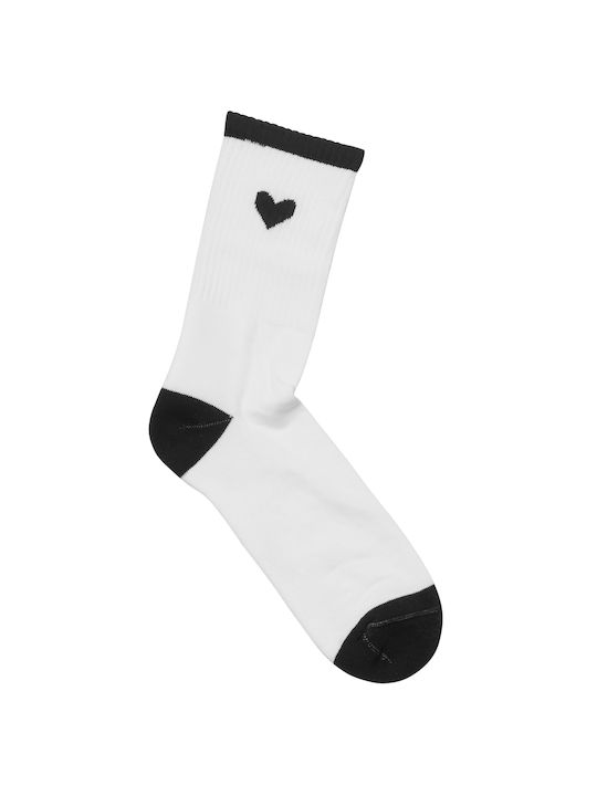 ME-WE Women's Socks White