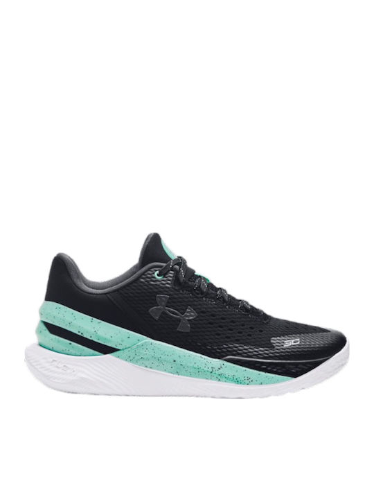 Curry 2 Low Flotro Χαμηλά Μπασκετικά Παπούτσια Μαύρα