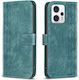 Plaid Embossed Wallet Πράσινο (Moto G13)