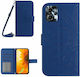 Sun Flower Wallet Albastru (Moto G13)