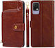Zipper Bag Wallet Καφέ (TCL 405)