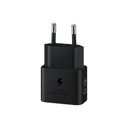 Samsung Ladegerät ohne Kabel GaN 25W Stromlieferung Schwarzs (EP-T2510)