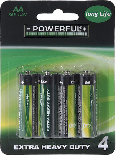 Powerful Αλκαλικές Μπαταρίες AA 1.5V 4τμχ