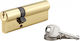 Thirard Lock Cylinder 90mm (30-60) with 3 Keys Gold