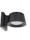 Sun Light Επιτοίχιο Εξωτερικό Σποτ LED IP65 12W με Θερμό Λευκό Φως 12.5x15x18.5εκ.
