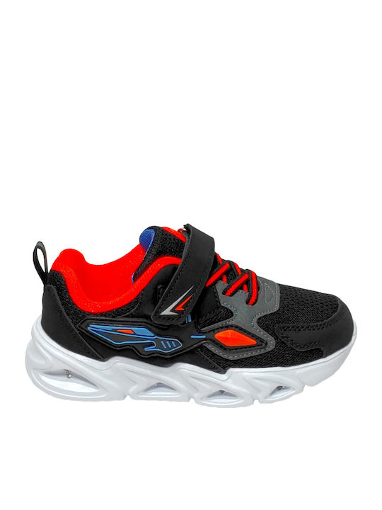 Kids Sneakers with Scratch Black