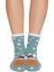 Noidinotte Kindersocken Rutschfest Türkis