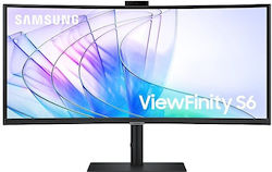 Samsung ViewFinity S34C652VAU Ultrawide VA HDR Gebogen Monitor 34" QHD 3440x1440 mit Reaktionszeit 5ms GTG