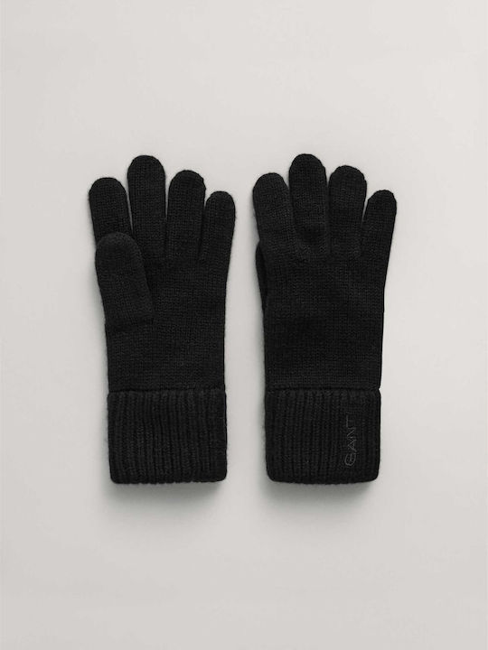 Gant Μαύρα Γυναικεία Μάλλινα Γάντια