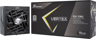 Seasonic VERTEX PX 750W Schwarz Computer-Netzteil Vollständig modular 80 Plus Platin