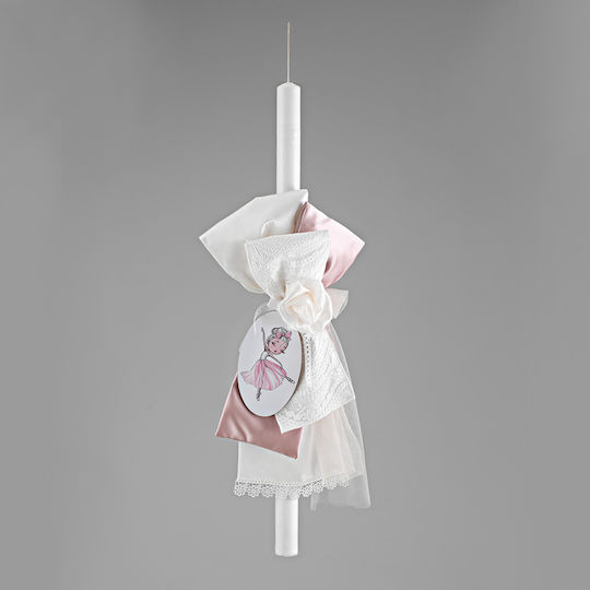 Novaker Christening Candle Ballerina LB258