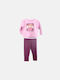 Joyce Kids Set with Leggings Winter 2pcs Pink