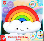 Playgo Jucărie de Stivuit Stacking Rainbow Cloud