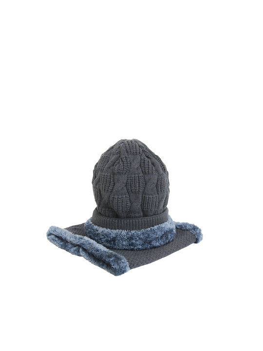 Vamore Knitted Fleece - Polar Beanie Cap Green