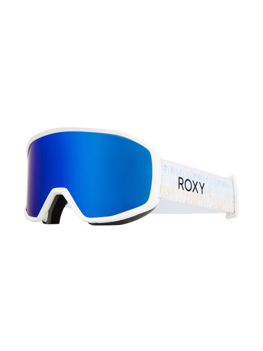 Roxy Izzy Μάσκα Σκι & Snowboard Ενηλίκων με Φακό σε Πολύχρωμο Χρώμα