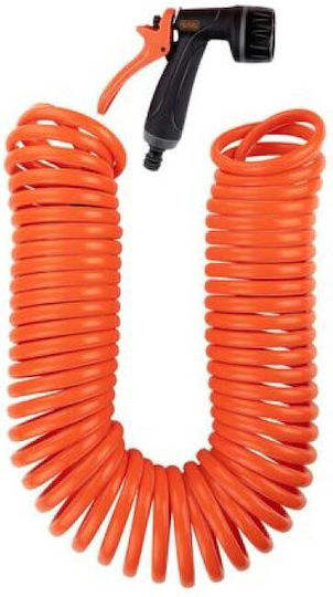 Black & Decker Λάστιχο Σπιράλ Σετ 15m