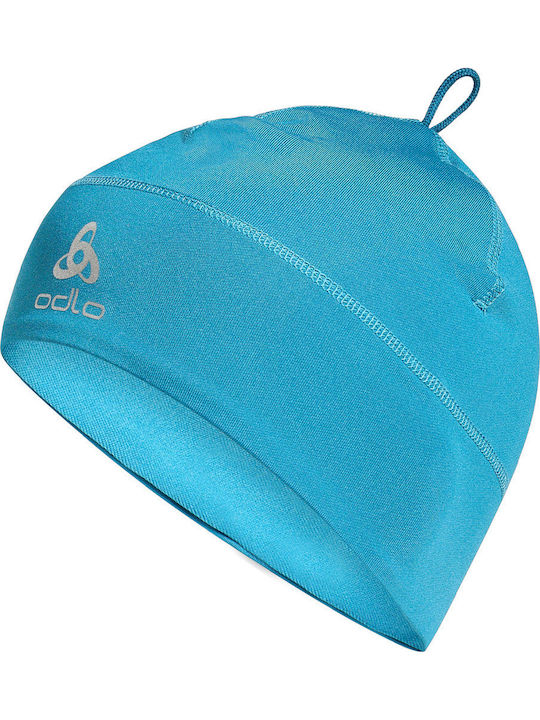 Polyknit Warm Eco Beanie Unisex Σκούφος Πλεκτός σε Γαλάζιο χρώμα