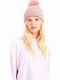 Beanie Unisex Beanie Gestrickt in Rosa Farbe