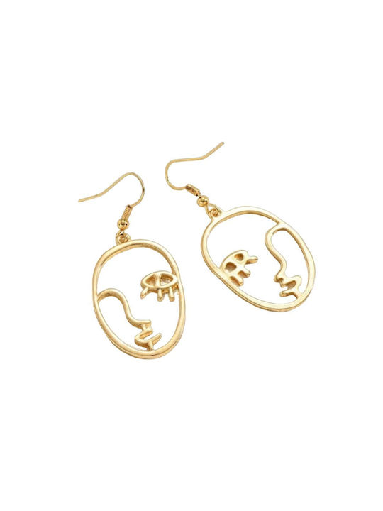 Scans Earrings Pendants Gold Plated