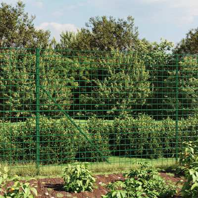 vidaXL Wire Fencing Green 1.6x10m