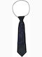 Ustyle Kids Parade Tie with Elastic Band Blue 28cm