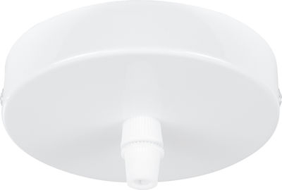 GloboStar Ceiling Rose for Lighting Fixtures White 77500