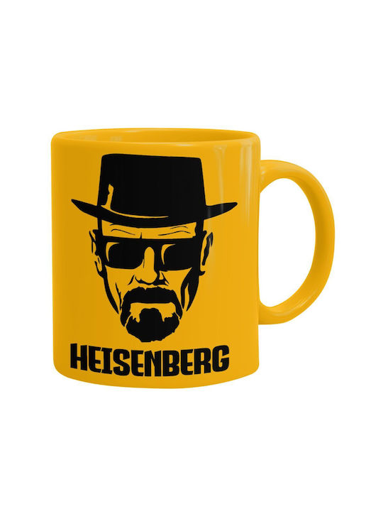 Koupakoupa Heisenberg Breaking Bad Becher Keramik Gelb 330ml