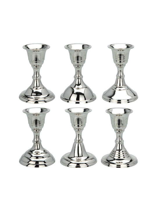 Candle Holder in Silver Color 1pcs