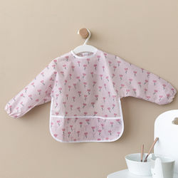 Palamaiki Coverall Fabric with Hoop & Loop Fastener & Sleeves Pink Palamaiki Coverall Fabric with Hoop & Loop Fastener & Sleeves Pink