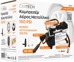 Cartech Autoreifenpumpe 150PSI mit Kabel