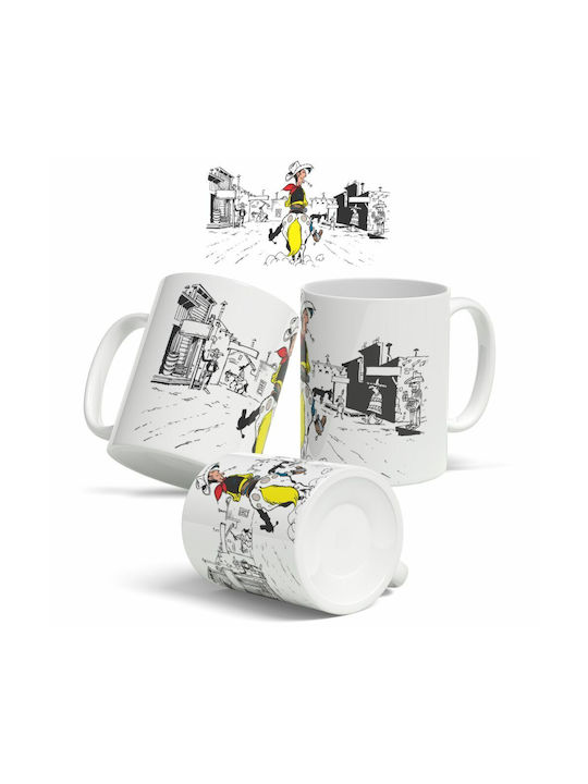 Koupakoupa Lucky Luke Comic Comic Mug Ceramic W...