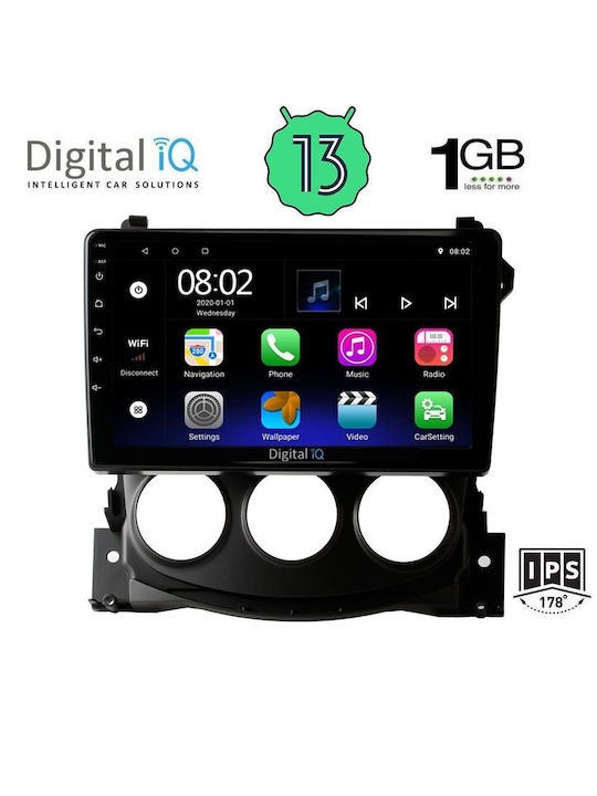 Digital IQ Ηχοσύστημα Αυτοκινήτου για Nissan 370Z 2009-2012 (Bluetooth/USB/WiFi/GPS/Apple-Carplay/Android-Auto) με Οθόνη Αφής 9"