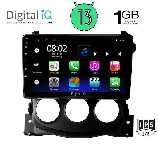 Car Audio System for Nissan 370Z 2009-2012 (Bluetooth/USB/WiFi/GPS/Apple-Carplay/Android-Auto) with Touch Screen 9"