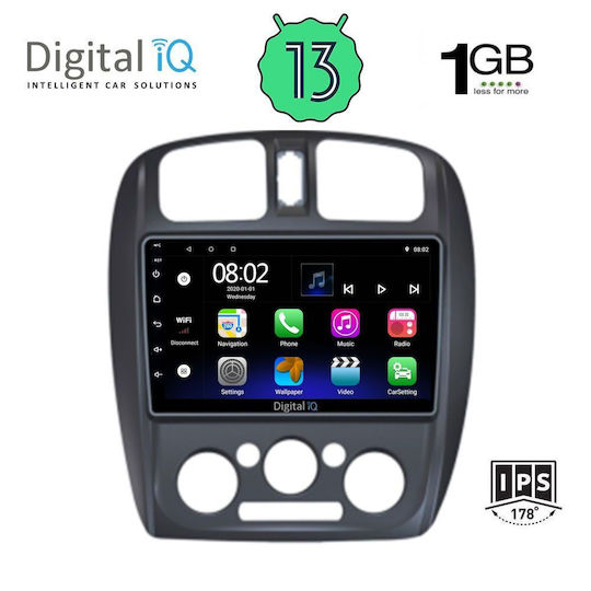 Digital IQ Ηχοσύστημα Αυτοκινήτου για Mazda 323 1998-2004 (Bluetooth/USB/WiFi/GPS/Apple-Carplay/Android-Auto) με Οθόνη Αφής 9"