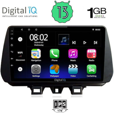 Digital IQ Ηχοσύστημα Αυτοκινήτου 2019> (Bluetooth/USB/WiFi/GPS) με Οθόνη Αφής 9"