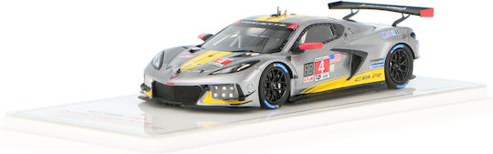 Bburago Mașinuță Chevrolet Corvette C8.R Argintiu 1:24 Pentru 3+ Ani