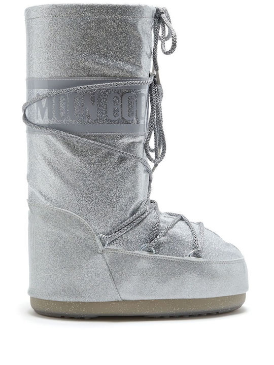 Moon Boot Icon Γυναικείες Μπότες Γκρι