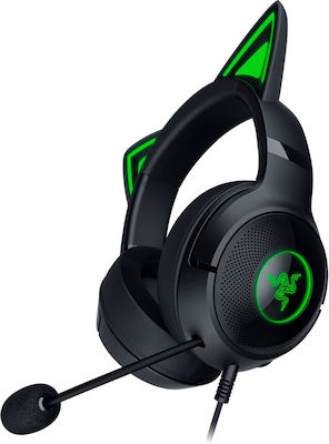 Razer Kraken Kitty V2 Over Ear Casti de gaming cu conexiun USB Black